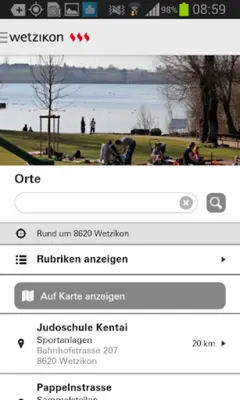 Stadt Wetzikon android App screenshot 3